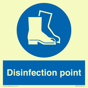 Disinfection point